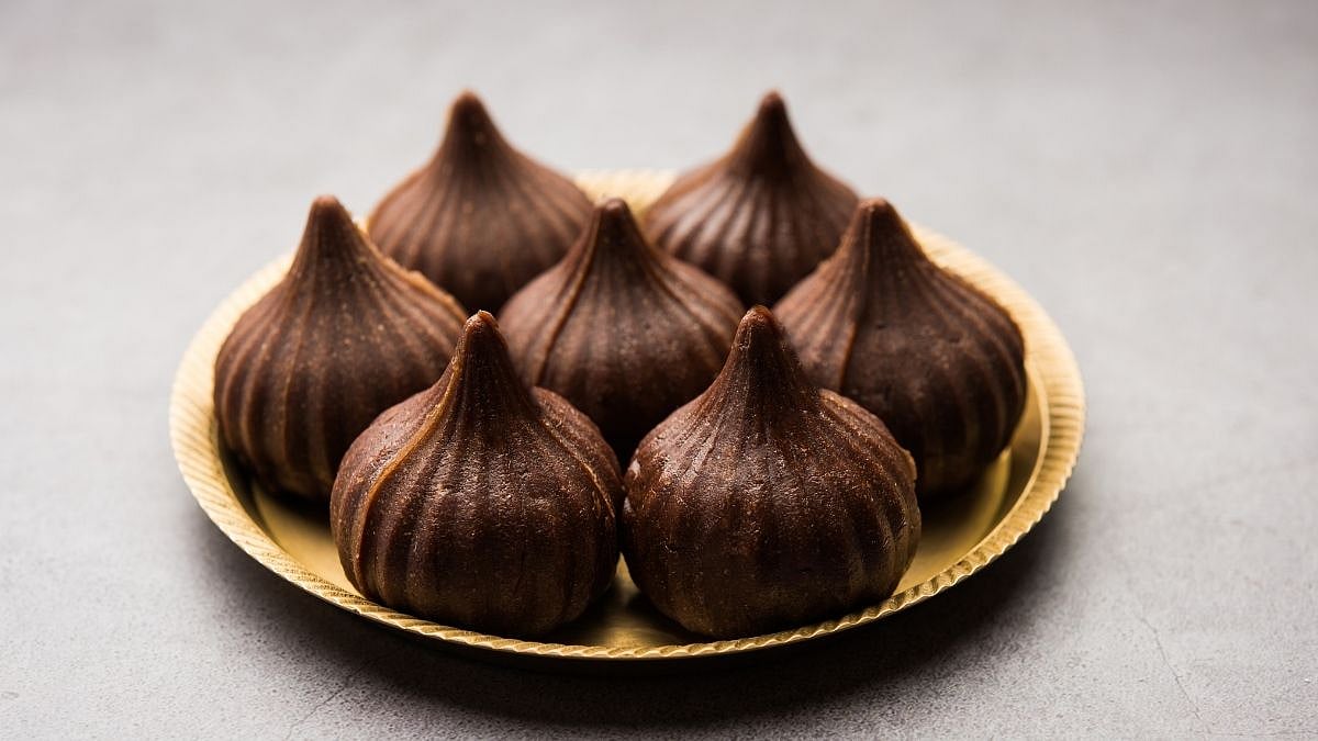 Chocolate modak